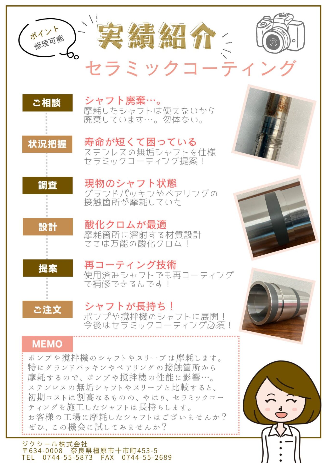 ジクシール株式会社のセラミックコーティング